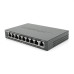 Комутатор POE 48V Mercury S109PS 8 портів POE + 1 порт Ethernet (Uplink) 10/100 Мбіт / сек, БП в комплекті, BOX Q200 (258 * 196 * 66) 0,72 кг (158 * 99 * 25)