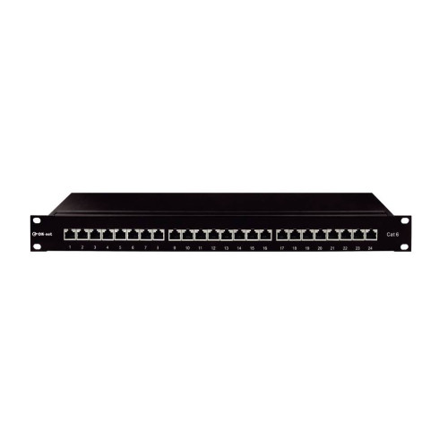 Патч-панель OK-net 24 порти Кат.6 UTP