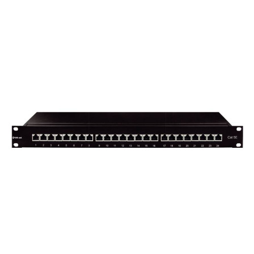 Патч-панель OK-net 24 порти Кат.5e FTP 90°