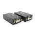 Активний подовжувач DVI 60m по кручений парі через RJ-45, Black, BOX
