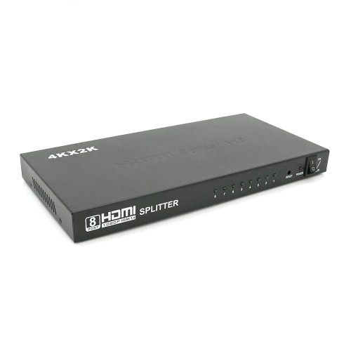 Активний HDMI спліттер 1 => 8 портів, 4K X 2K, 1080р, 1,4 версія, Box