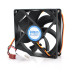 Кулер корпусний Pccooler F92, 90x90x25mm, 12V/0.08A, RPM 1300±10%, 3-pin + MOLEX, Black, Box