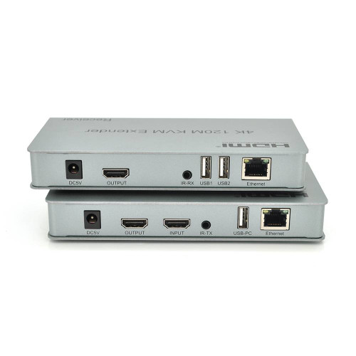Одноканальний активний подовжувач HDMI сигналу UTP кабелю. Дальність передачі: до 100 метрів, cat5e/cat6e 1080P/3D. Управління через USB