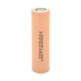 Акумулятор 18650 Li-Ion LG INR18650 ME1 (LGDAME11865), 2100mAh, 4.2A, 4.2 / 3.65 / 2.8V, Orange, 2 шт. в упаковці, ціна за 1 шт