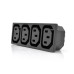 Euro Socket IEC C14, AC 250V 16A