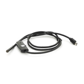 Універсальний ендоскоп 2в1 (USB/MicroUSB) для смартфона/ПК, камера 5.5мм, м'який кабель 1м, з LED-підсвічуванням, IP67