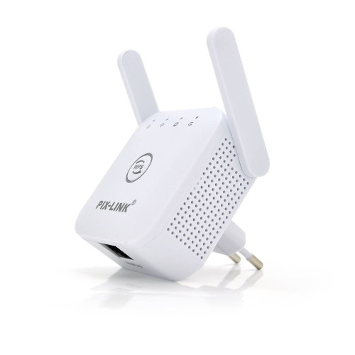 Підсилювач WiFi сигналу з 2-ма вбудованими антенами LV-WR25, MTK7628KN, живлення 220V, 300Mbps, IEEE 802.11b / g / n, 2.4-2.4835GHz, BOX