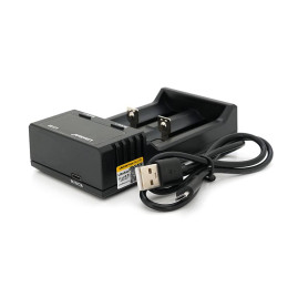 ЗУ універсальне Liitokala Lii-S2, 2 канали, LCD дисплей, підтримує Li-ion, Ni-MH та Ni-Cd AA (R6), ААA (R03), AAAA, С (R14)