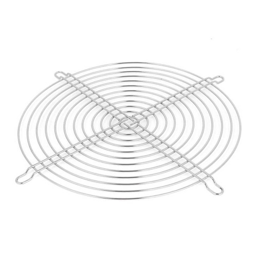 Решітка (гриль) для вентиляторів 220mm, Silver