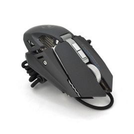 Миша дротова iMICE T96, 7 кнопок, 1000/1600/2400/3200/4800/7200DPI, Led Lighting, 1,8м, Windows xp/Vista/Win7/8/10 Mac OS X, Black, COLOR BOX, Q40