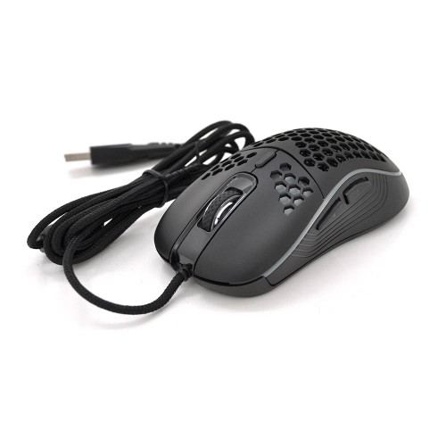 Миша дротова iMICE T98, 6 кнопок, 1200/2400/4800/7200DPI, Led Lighting, 1,5м, Windows xp/Vista/Win7/8/10 Mac OS X, Black, COLOR BOX, Q40
