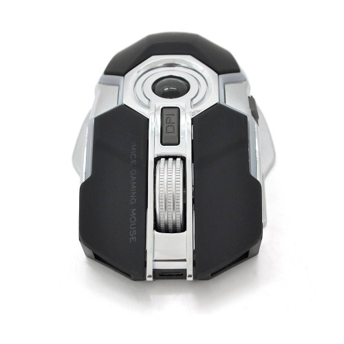Миша бездротова iMICE G7, 6 кнопок, 800/1200/3200 DPI, 2.4Ghz 10м, Windows xp/Vista/Win7/8/10 Mac OS X, Rechargable, Black, COLOR BOX, Q60