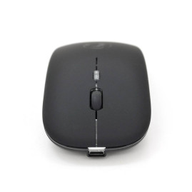 Миша бездротова E-1300 Luminous, 4 кнопки, 800/1200/1600 DPI, 2.4Ghz 10м, Windows xp/Vista/Win7/8/10 Mac OS X, Rechargable, Black, BOX, Q60