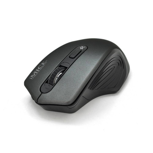 Миша бездротова iMICE G-1800, 4 кнопки, 800/1200/1600 DPI, 2.4Ghz 10м, Windows xp/Vista/Win7/8/10 Mac OS X, 2*AAA, Black, COLOR BOX, Q60