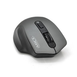 Миша бездротова iMICE G-1800, 4 кнопки, 800/1200/1600 DPI, 2.4Ghz 10м, Windows xp/Vista/Win7/8/10 Mac OS X, 2*AAA, Gray, COLOR BOX, Q60