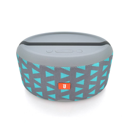 Колонка F22 Bluetooth 4.1 до 10m, 2х4W, 4Ω, 1200mAh, ≥90dB, TF card/USB, DC 5V, Blue-grey
