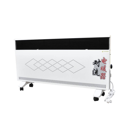 Електричний конвектор, 2500W. 2 режими (1250W/2500W). 23-26м ². Терморегулятор. 1000x450x90 мм. Box + перехідник на євророзетку