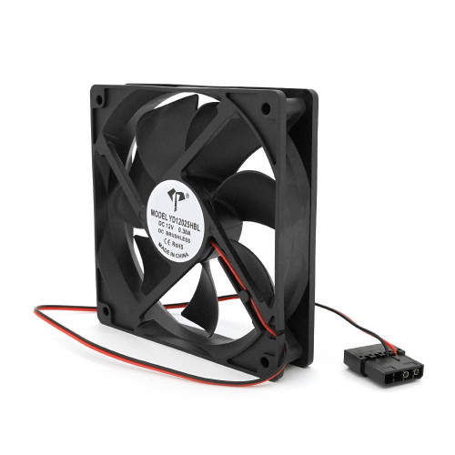 Кулер для охолодження серверних БП SUNON EEC0251B1-000U-G99, 120x120x25mm, RPM 2600±10%, 12V/0.3A, 2-pin MOLEX, Black