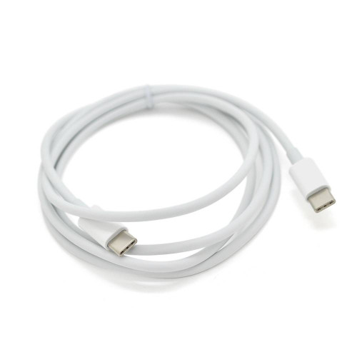 Кабель VEGGIEG TC-406, Type-C(Male)to Type-C(Male) PD cable , White, длина 1,5м, Box