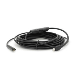 Універсальний ендоскоп 3в1 (USB/MicroUSB/Type-C) для смартфона/ПК, камера 5.5мм, м'який кабель 5м, з LED-підсвічуванням, IP67