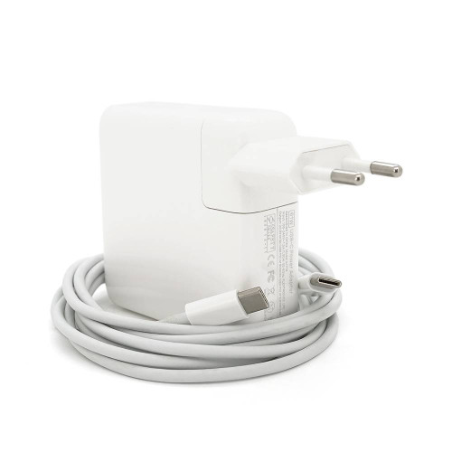 Блок живлення MERLION для ноутбука Apple MacBook USB-C 20.3V 3A (61 Вт)