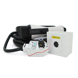 Зарядний пристрій для електромобіля DC: 220V/32A, довжина кабелю 5m, IP67, LED-індикація, з перемикачем, роз'єм GB/T