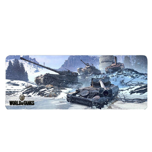 Килимок 300*700 тканинний World of Tanks-16, товщина 2 мм, OEM