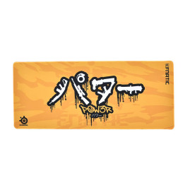 Килимок 300 * 700 тканинної Fnatic з бічної прошивкою, товщина 3 мм, Yellow, Box