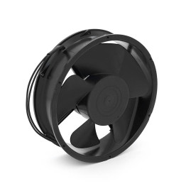 Кулер для охолодження серверних БП FP-22060EX-S1-B DC sleeve fan 2pin під паяння - 220*220*60мм, 220V/0,45A, 2600об/хв, 65W