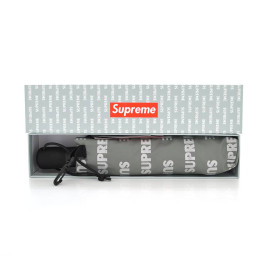 Парасоля жіноча Supreme автоматична, D-120см, захист від сонця, UV (99%), захист від дощу, каркас - Al+Fe, Grey