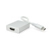 Конвертер Type-C (тато) на HDMI (мама) 10cm, Silver, 4K / 2K, Пакет