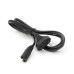 Кабель живлення 1.8m, 0.75mm, PC-184/2 CEE7 / 16-C7-1CM8155-1,8, 2 pin (для побутової техніки), Black, OEM Q500
