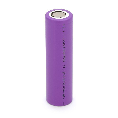 Акумулятор Li-ion 18650 3000mAh 3.7V, Purple, 2 шт. в упаковці, ціна за 1 шт