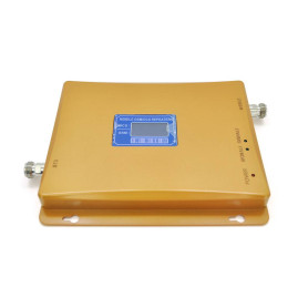 Комплект підсилювач GSM306-3G-4G 900/1800/2100МГц. Підсилювач тридіапазонний, антена прийому 20м кабелю, антена ретрансляції 3 метри. Gold