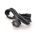 Кабель живлення Ritar PC-186 CEE7/17-C13, 3.0m, 0.75mm, 3 pin (евровилка), Black, OEM