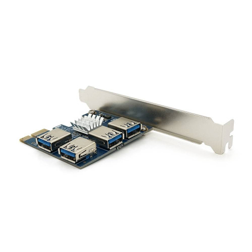 Контролер PCI-Е => USB 3.0, 4 порта, 5Gbps, OEM
