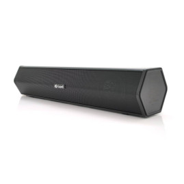 Колонки 2.0 Kisonli i-620, для ПК і ноутбука, USB + 3.5mm, 2x3W, 20Hz- 20KHz,210х70х65, Black, BOX, Q40