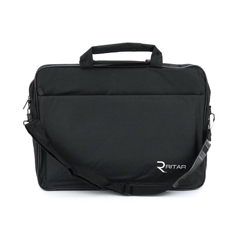 Сумка для ноутбука Ritar 15.6 "джинсова тканина, Black Q90