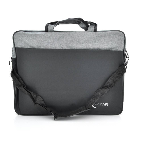 Сумка для ноутбука Ritar 17 "джинсова тканина, Black-gray Q65