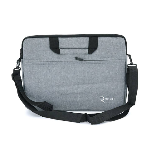 Сумка для ноутбука Ritar 14 " тканина оксфорд, Gray, Q130