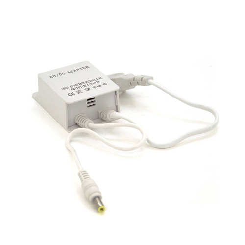 Імпульсний адаптер живлення 12В 2А (24Вт) штекер 5.5/2.5; Plastic Box Mini; IP40; В90/Ш50/Г30мм; кріплення