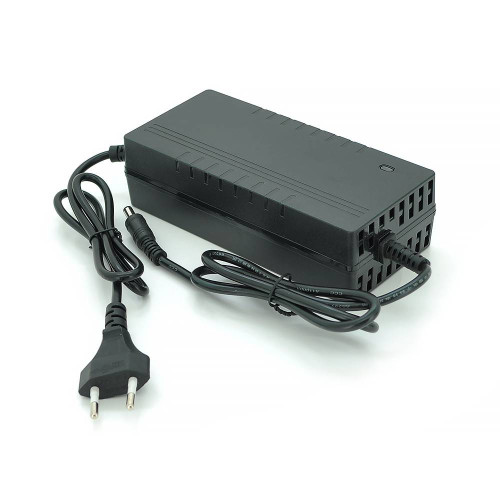 Зарядний пристрій для акумуляторів Li-ion 36V2A(42V),10S,штекер 5.5*2.5,з індикацією,BOX