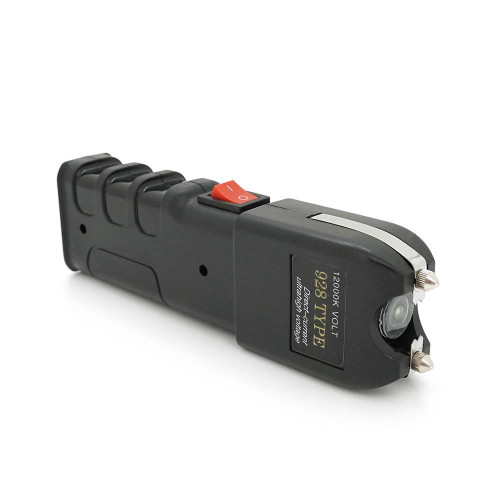 Ліхтар-відлякувач ручний BAILONG OCA TW-928, 1LED 5730, струм 12000KV, 1W, 1 режим, Li-ion вбудований, Black, IP44, кабель живлення, 165х46х30мм, BOX