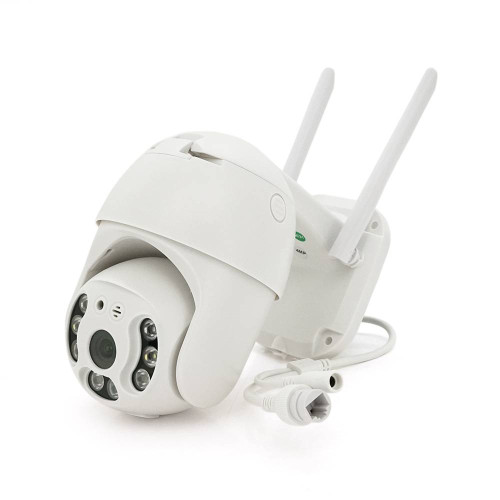 5Мп Wi-Fi/LAN відеокамера вулична SD/карта PiPo PP-IPC22D5MP20 PTZ 2.8mm icsee