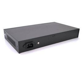 POE комутатор Merlion 24 POE 10/100 + 2 RJ45 10/100/1000+ вбудований блок живлення 52V 5.8A