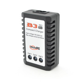 Зарядний пристрій B3Mini для літієвих акумуляторів 2S-3S DC 7.4V/11.1V 750mA/Max, з індикацією, BOX + перехідник