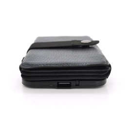 Solar panel 4 Foldings, built-in microUSB cable, Output: 5 /1 А(USB), plastic, Black, Corton box