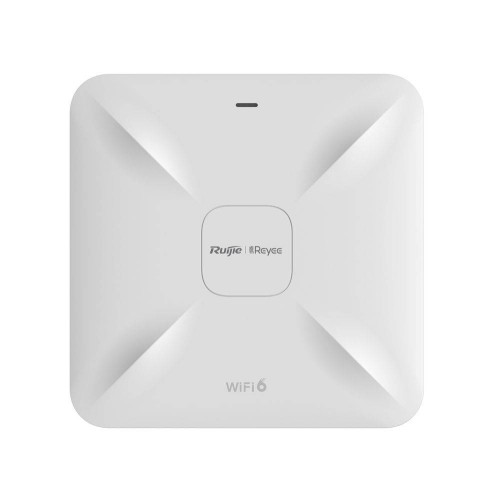Стельова дводіапазонна Wi-Fi 6 точка доступу Ruijie Reyee RG-RAP2260(E), 2х1000M Base-T, PoE/LAN1, 220 х 220 х 35 мм