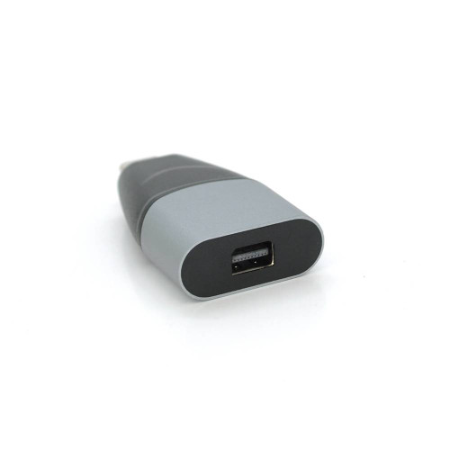 ПерехідникType-C (тато)/Mini Display Port (мама), Black-gray