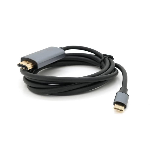 Кабель HDMI (тато) - Type-C (тато),4K, 60HZ, Chip:2172U, 1.8m, Black